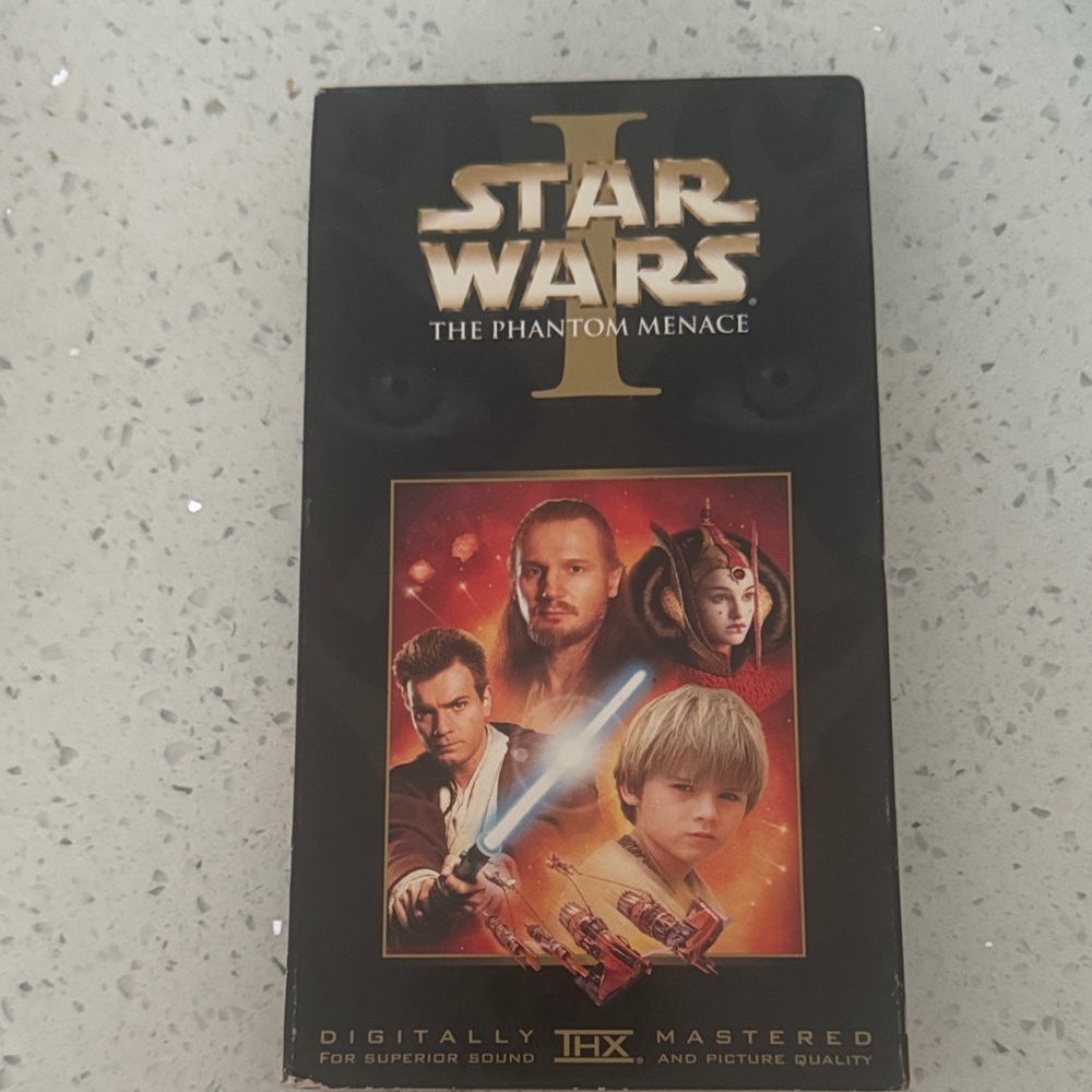 Star Wars: The Phantom Menace VHS